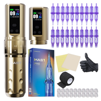 Dragonhawk Mast Fold2 Pro Wireless Tattoo Kit With 20pcs Tattoo Needles