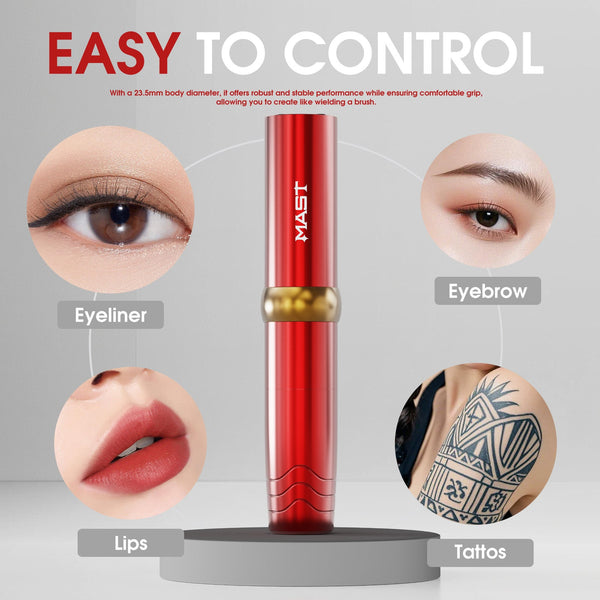 Mast P10 Pro Tattoo Pen Wireless Battery Kit With 3.0mm Stroke Length