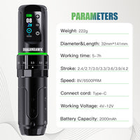 Dragonhawk L3 Wireless Pen Machine Kit with Dragonhawk A4 Thermal Stencil Printer