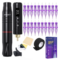 Mast Tour2 Tattoo Batteries Kit Wireless Tattoo Pen Machine