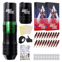 Arenahawk Cordless Complete Tattoo Gun Kit Pen Machine for Beginners