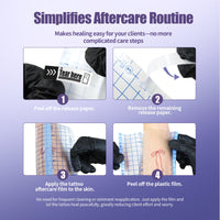 Mast Tattoo Aftercare Wrap Dual-Tear Tattoo Protection Film
