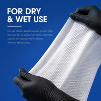 MAST Lint‑Free Disposable Tattoo Non‑Woven Wipes, Dry & Wet Use for Tattoo Cleaning
