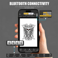 Dragonhawk A4 Wireless Thermal Tattoo Stencil Printer Machine Portable Tattoo Printer