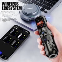 WJX Hyper Force Wireless Tattoo Pen Machine with FAULHABER Brushless Motor & 4.5mm Stroke