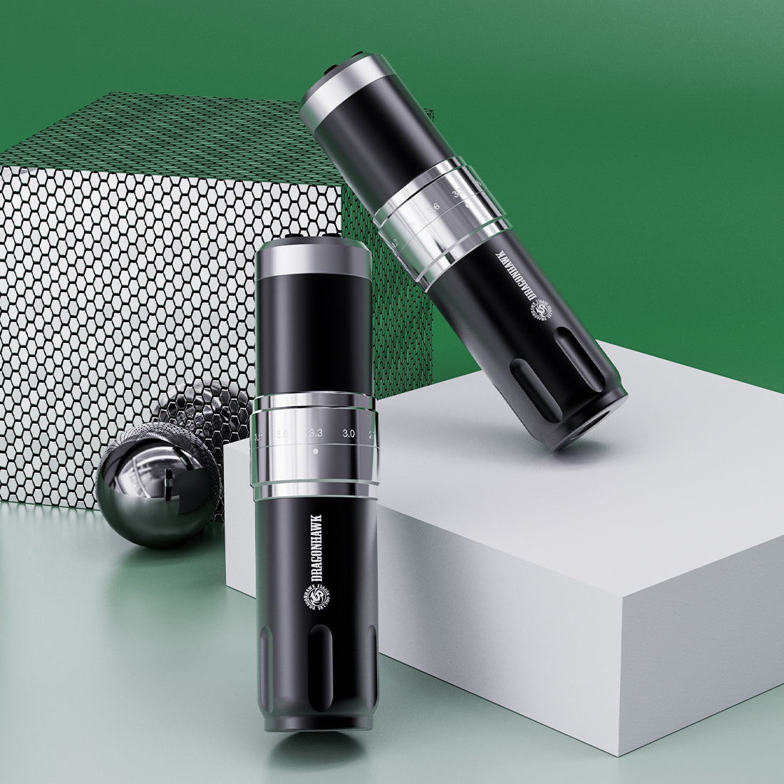 Dragonhawk Wireless Tattoo Pen Machine Kit