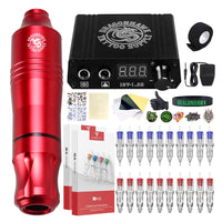 Dragonhawk Atom Tattoo Machine Kit Power Supplies