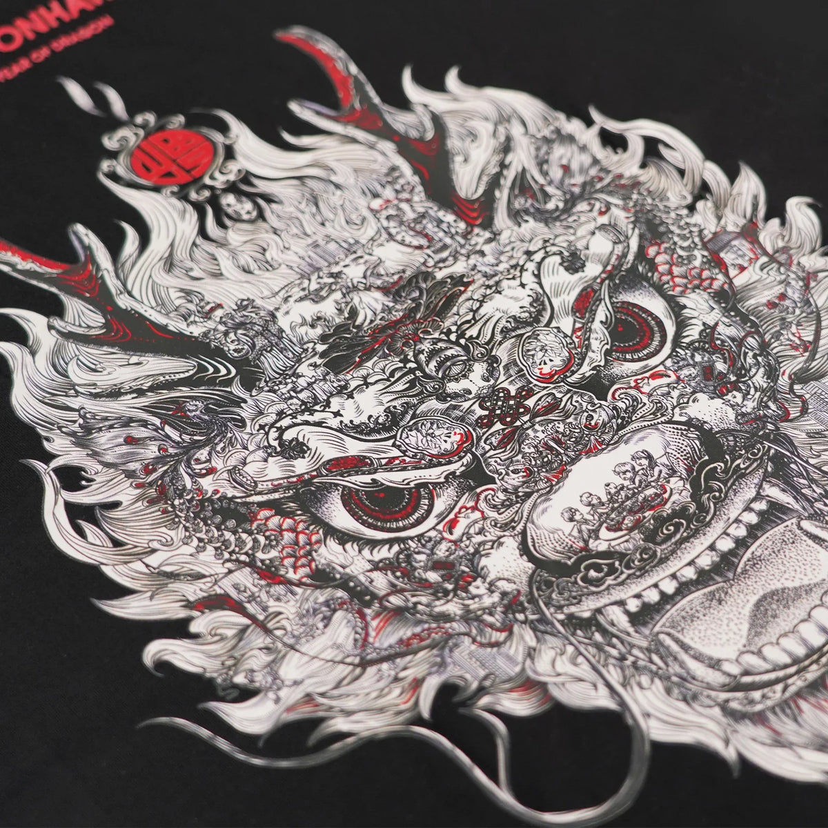 The Year of Dragon Commemorative Vintage T-Shirts