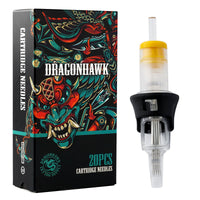 Dragonhawk Tattoo Finger Ledge Cartridge Needles 0.35mm Magnum Box of 20