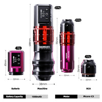 The Year of Dragonhawk Fold Pro Machine Pen with  Two Batteries