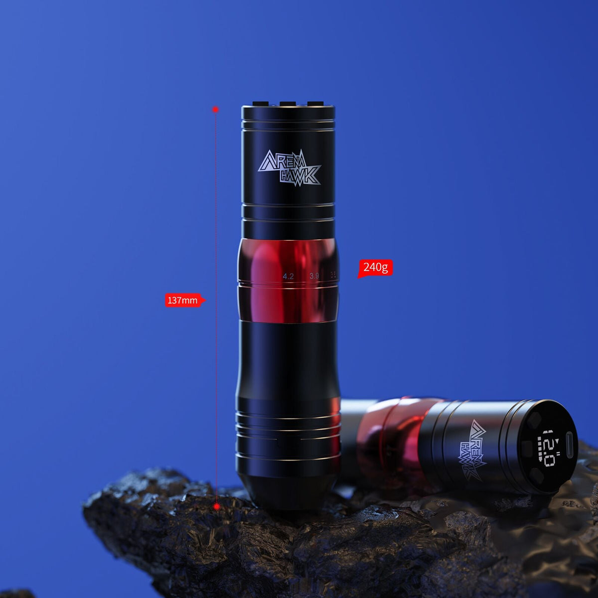 Arenahawk Armor 7-Stroke Adjustable Wireless Tattoo Pen Kit