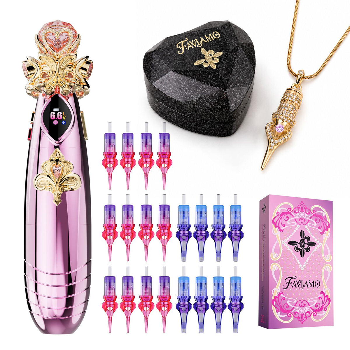 Faviamo Luma Wireless Tattoo Pen Machine with 4.2mm Stroke