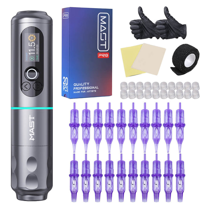 Mast Archer 2 Rotary Tattoo Machine Pen Wireless Advanced Bundle