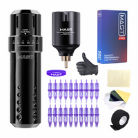 Mast Flip Rotary Tattoo Pen Machine Wireless Battery Kit