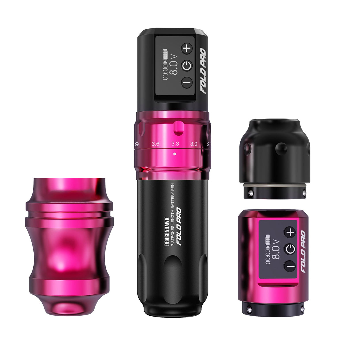 The Year of Dragonhawk Fold Pro Machine Pen with  Two Batteries
