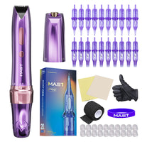 Mast P60 Wireless Tattoo Kit With 20pcs Tattoo Needles