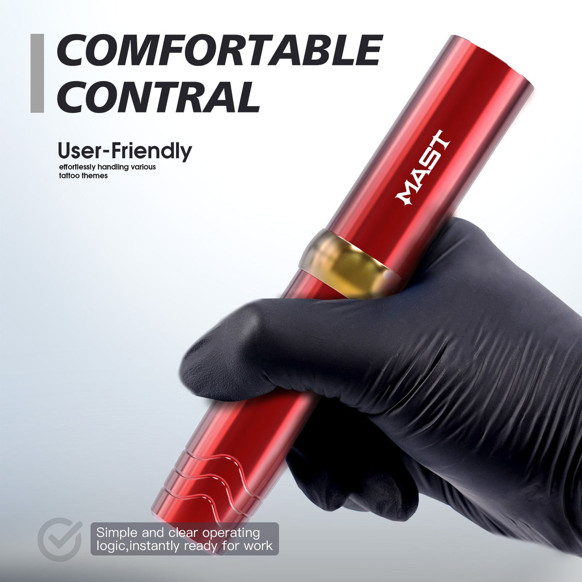 Mast P10 Pro Tattoo Pen Wireless Battery Kit With 3.0mm Stroke Length