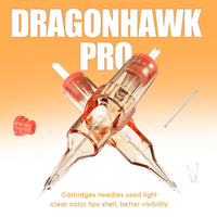 Dragonhawk Pro Tattoo Cartridge Needles 0.35MM Magnum (20PCS)