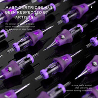 Mast Cyber Professional Tattoo Cartridges Permanent Makeup Bugpin Round Liner - Dragonhawktattoos