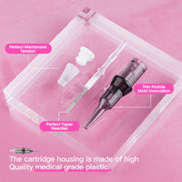 Dragonhawk Cartridges Needle Round Liner for Permanent Makeup 1RL SMP - Dragonhawktattoos