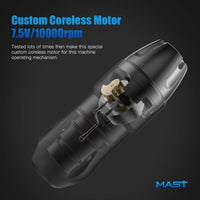 Dragonhawk Mast Tour Pro Wireless Kit with Replacement Battery - Dragonhawktattoos