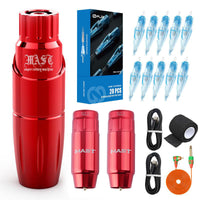 Dragonhawk Mast Tour Wireless Tattoo Kit ( Colour: Red ) - Dragonhawktattoos