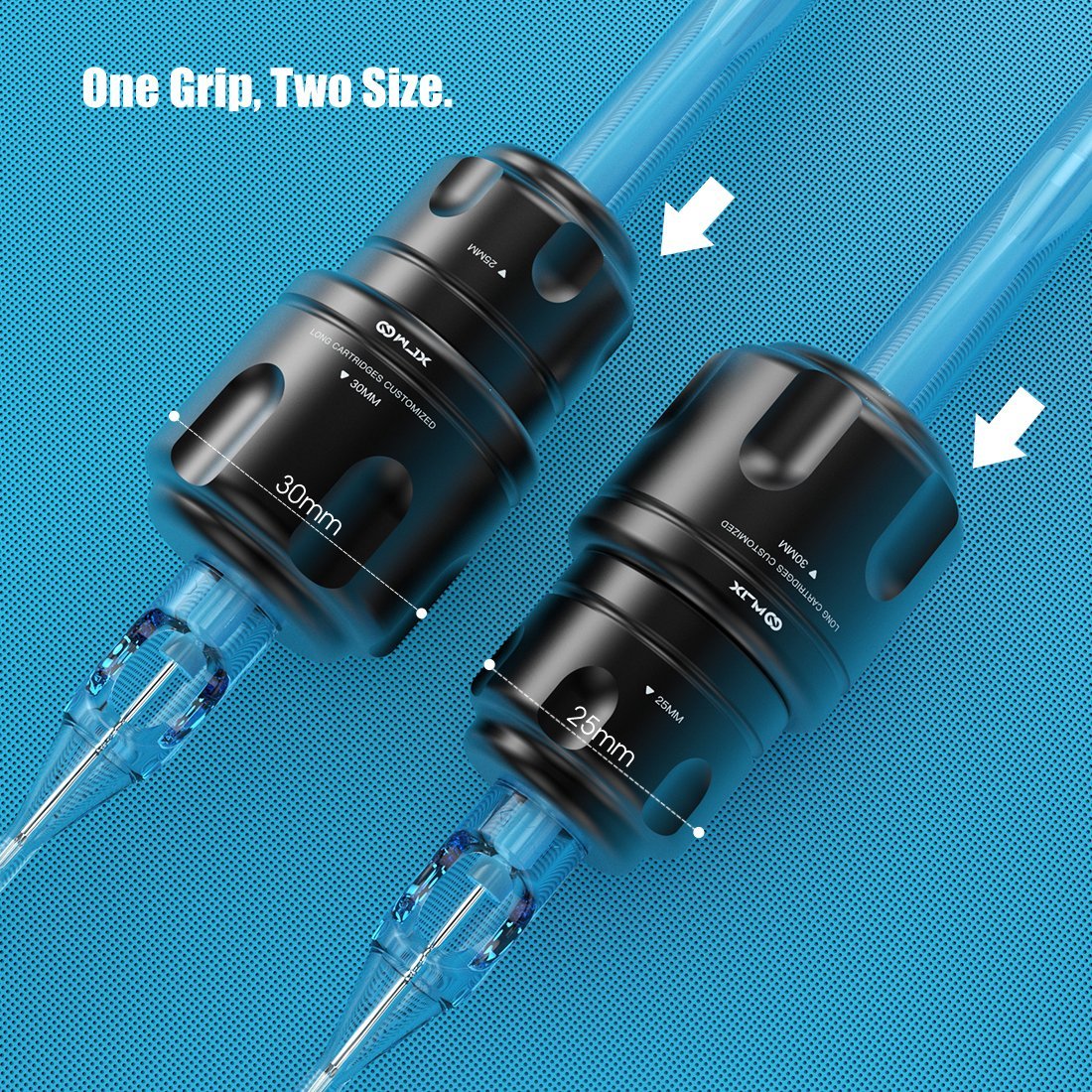 WJX Tattoo Grip for Macropin Cartridges Needle - Dragonhawktattoos