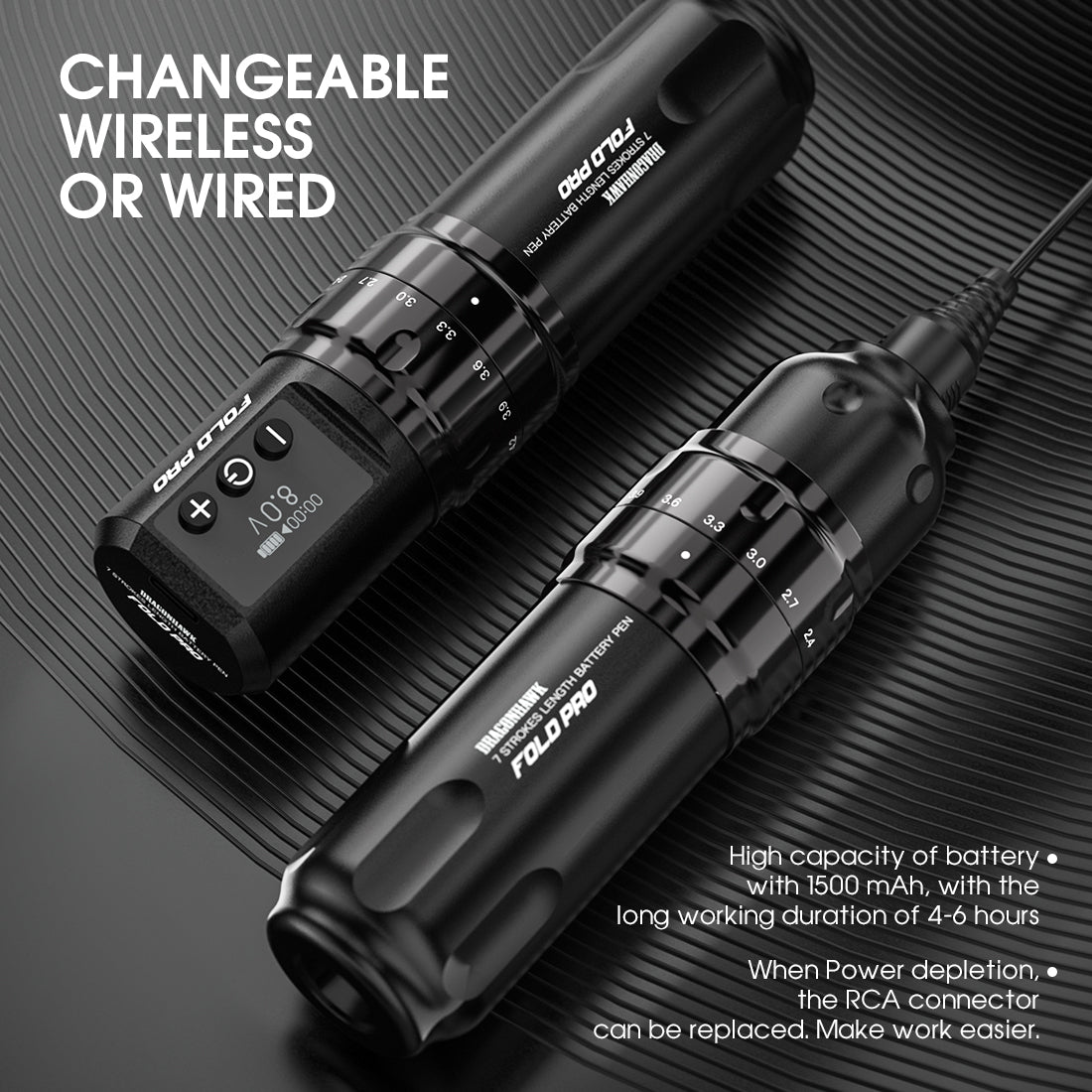 Battery Replacement for the Fold Pro - Dragonhawktattoos