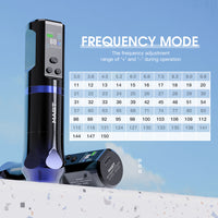 Mast Hertz Adjustable Frequency Wireless Tattoo Pen Machine